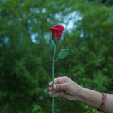 Rose Flower | Handmade Crochet Festival Decoration | Artisan Made In India | Eco-Friendly| 100% Cotton |