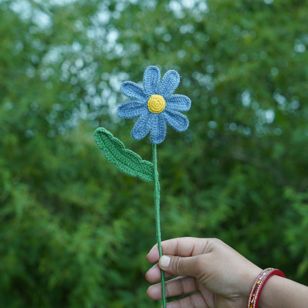 Daisy Flower | Handmade Crochet Festival Decoration | Artisan Made In India | Eco-Friendly| 100% Cotton |