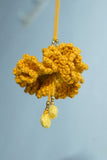 Marigold Dangler | Handmade Crochet Festival Decoration | Artisan Made In India | Eco-Friendly| 100% Cotton | Hanging