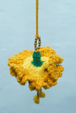 Marigold Dangler | Handmade Crochet Festival Decoration | Artisan Made In India | Eco-Friendly| 100% Cotton | Hanging