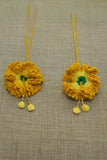 Marigold Dangler | Handmade Crochet Festival Decoration | Artisan Made In India | Eco-Friendly| 100% Cotton | Hanging