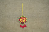 Shubh Labh Dangler | Handmade Crochet Festival Decoration | Artisan Made In India | Eco-Friendly| 100% Cotton |