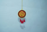 Shubh Labh Dangler | Handmade Crochet Festival Decoration | Artisan Made In India | Eco-Friendly| 100% Cotton |