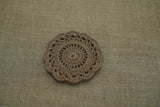 Flower Tea Coaster | Handmade Crochet Festival Decoration | Artisan Made In India | Eco-Friendly| 100% Cotton |