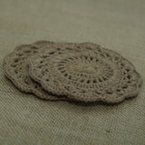Flower Tea Coaster | Handmade Crochet Festival Decoration | Artisan Made In India | Eco-Friendly| 100% Cotton |