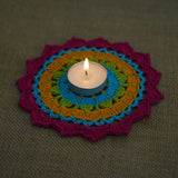 Mandala | Handmade Crochet Festival Decoration | Artisan Made In India | Eco-Friendly| 100% Cotton |