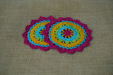 Mandala | Handmade Crochet Festival Decoration | Artisan Made In India | Eco-Friendly| 100% Cotton |