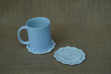 Flower Tea Coaster | Handmade Crochet Festival Decoration | Artisan Made In India | Eco-Friendly| 100% Cotton |