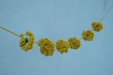 Marigold Toran | Handmade Crochet Festival Decoration | Artisan Made In India | Eco-Friendly| 100% Cotton |