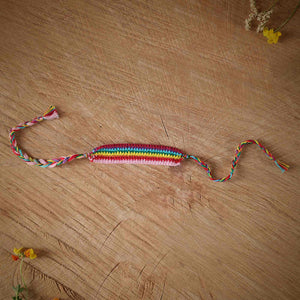 Pride Band Rakhi | Rakshabandhan | friendship band | For Kids & Adults | Artisan Made In India | 100% Cotton | Crochet, Handcrafted