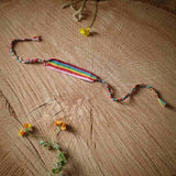 Pride Band Rakhi | Rakshabandhan | friendship band | For Kids & Adults | Artisan Made In India | 100% Cotton | Crochet, Handcrafted