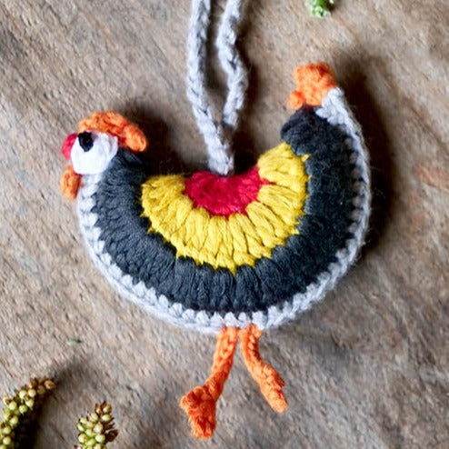 Rooster key chain