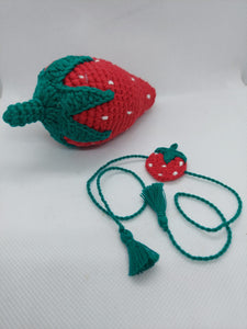 Kids Strawberry_Rakhi+Toy