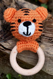 Wooden ring Tiger